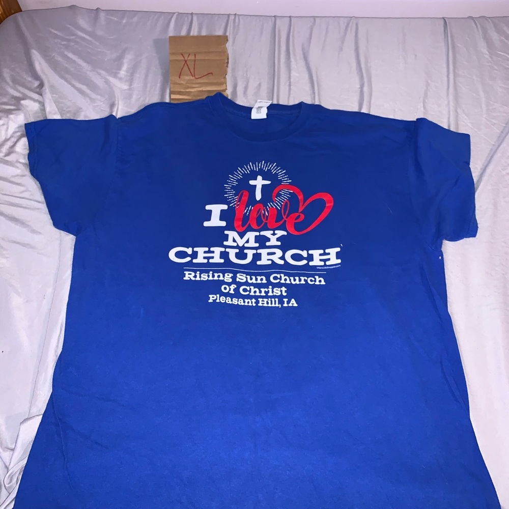 Casual shirt to wear/workout in or to get dirty.